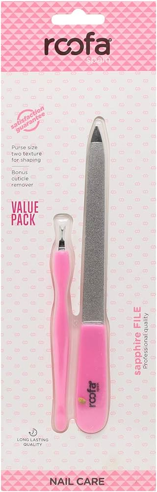 ROOFA SAPPHIRE FILE (049NC) مبرد +قطعة ازالة الجلد