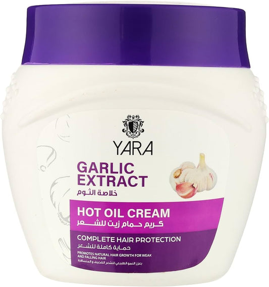 YARA HOT OIL CREAM (GARLIC) 500ML