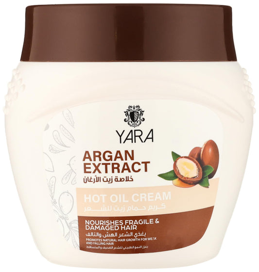 YARA HOT OIL CREAM (ARGAN) 500ML