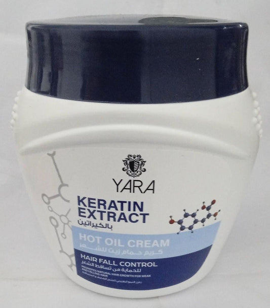 YARA HOT OIL CREAM (KERATIN) 500ML