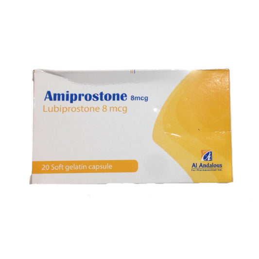أميبروستون 8 ملغ 20 كبسولة