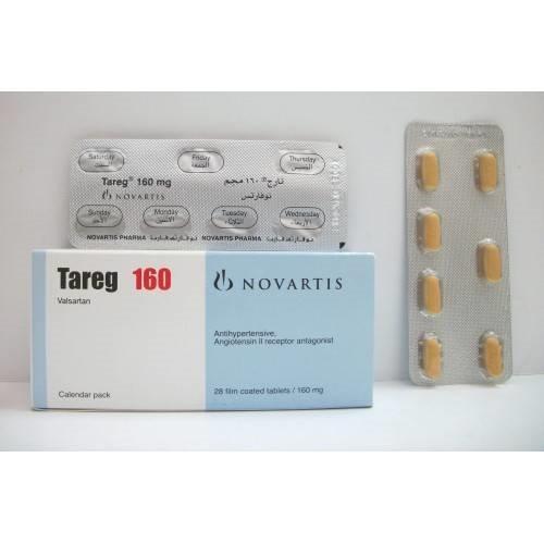TAREG 160MG 28CAP