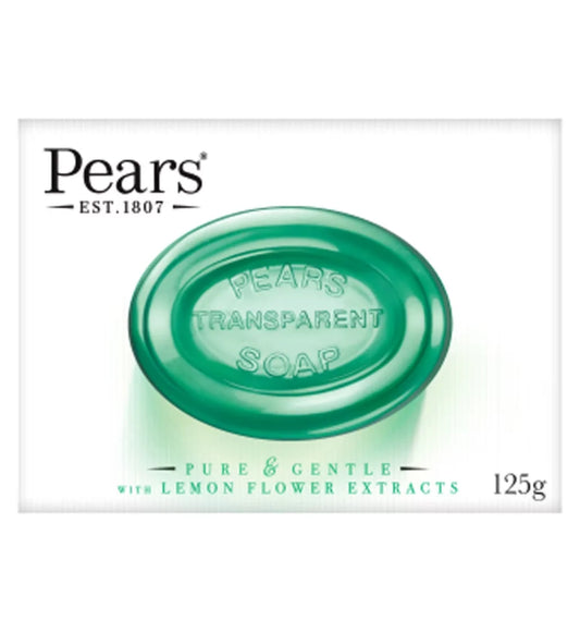 PEARS SOAP LEMON FLOWER 125GM اخضر