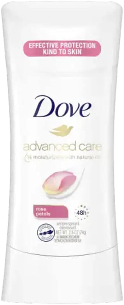 مزيل عرق دوف المتطور (بتلات الورد) 74 جرام