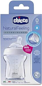 CHICCO NATURALFEELING BOTTLE 0M+ 150ML ببرونة 3619