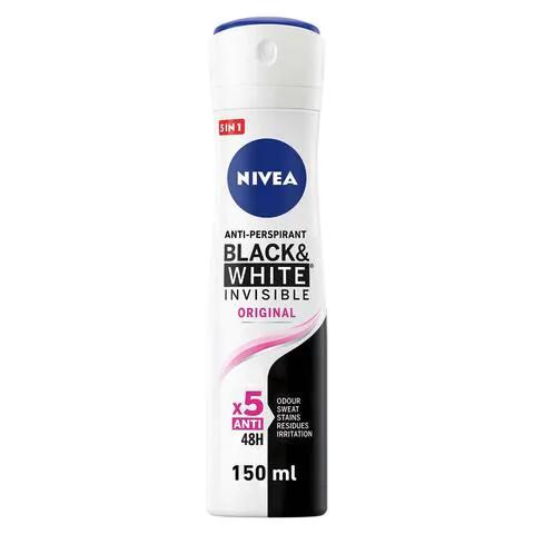 NIVEA DEOD SPRAY (INVISIBLE) F/W 150ML OFF20