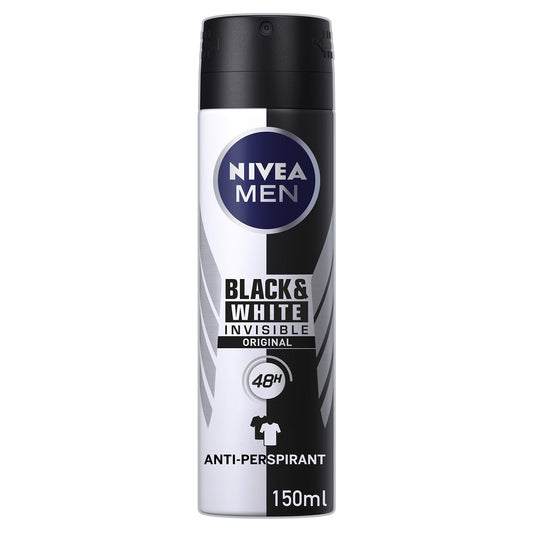 NIVEA DEOD SPRAY (INVISIBLE) F/M 150ML OFF20