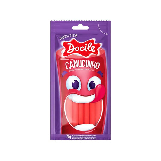GUM DOCILE CANUDINHO 70G