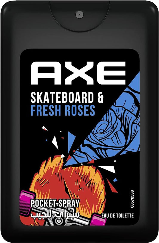 AXE POCKET SPRAY TOILETTE (SKATE ROSES) 17ML