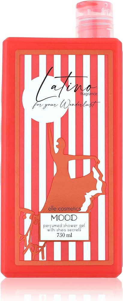 MOOD SHOWER GEL LATINO 750ML