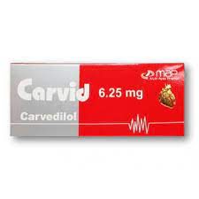 CARVID 6.25MG 20TAB