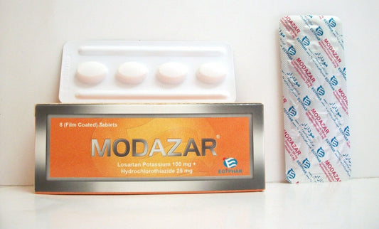 MODAZAR 25/100MG 8 F.C. TAB