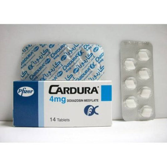 CARDURA 4 MG 14 TAB
