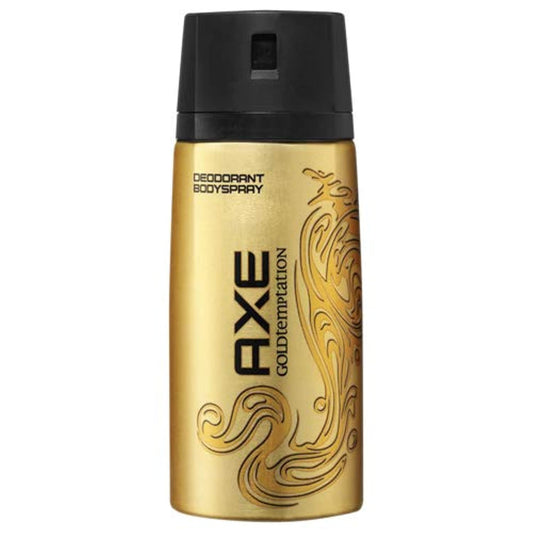 بخاخ الجسم اكس ( جولد تيمبتيشن ) 150 مل وفر 15 ج