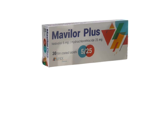 MAVILOR PLUS 5/25 MG 30 TAB
