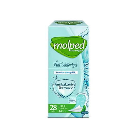 MOLPED ANTIBACTERIAL THIN 28 PADS (10147)