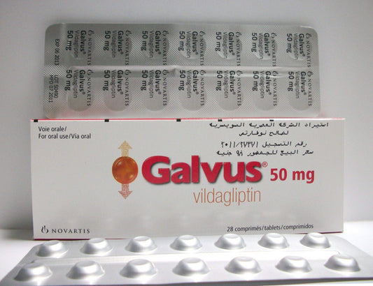 GALVUS 50 MG 28 TAB