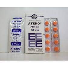 ATENO 50 MG 20 TAB
