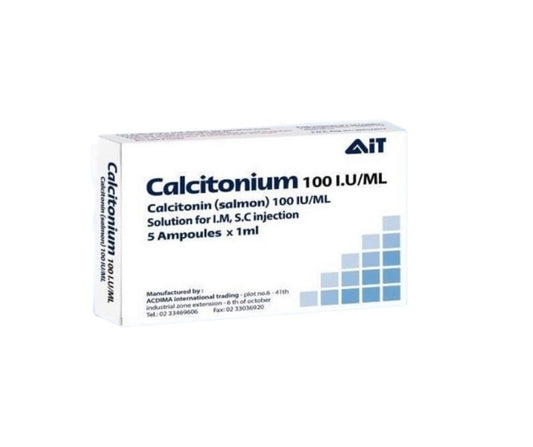 كالسيتونيوم 100 وحدة دولية/مل 5 أمبولات