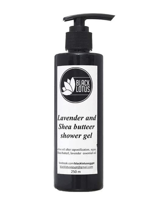 BLACK LOTUS SHOWER GEL LAVENDER & SHEA 250ML