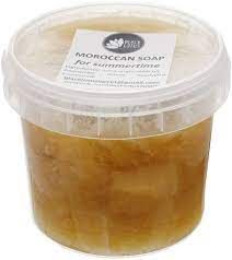 BLACK LOTUS BODY SOAP JAR MOROCCAN 500G