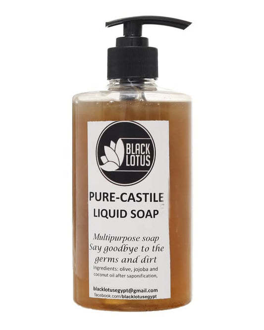 BLACK LOTUS PURE CASTILE SOAP 500ML