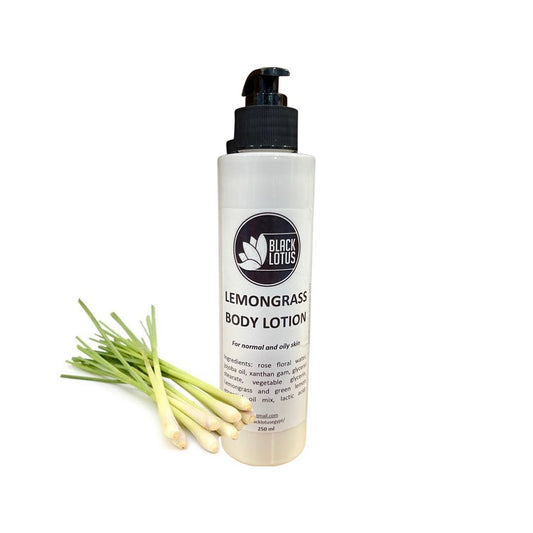 لوشن الجسم بلاك لوتس برائحة عشبة الليمون 250 مل