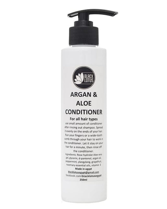 BLACK LOTUS ARGAN & ALOE COND F/HAIR 250ML