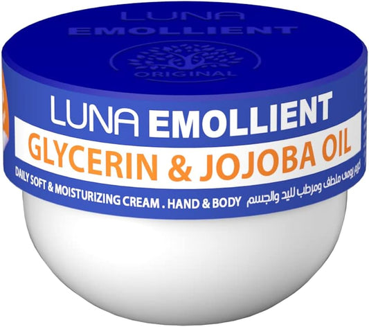 LUNA EMOLLIENT GLYCERIN&JOJOBA CREAM 50GM