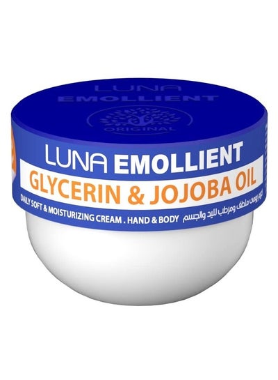 LUNA EMOLLIENT GLYCERIN&JOJOBA CREAM 160GM