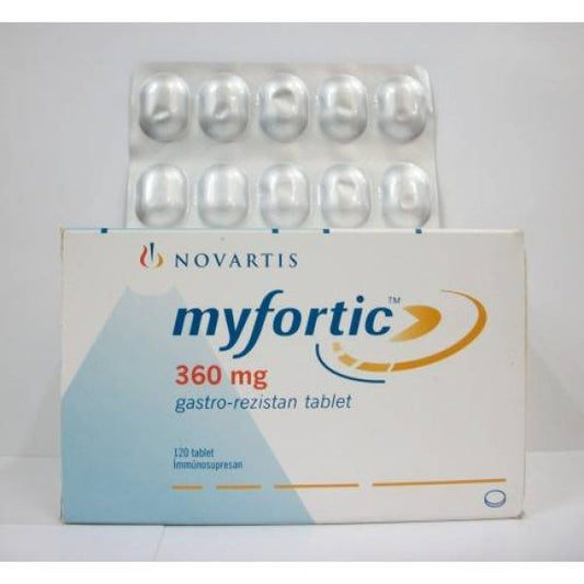 MYFORTIC 360MG 120 TAB