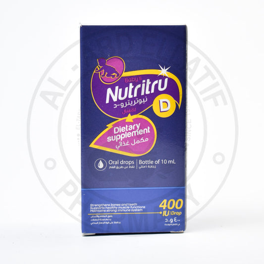 NUTRITRU D ORAL DROPS 10ML
