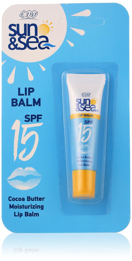 مرطب شفاه إيفا صن آند سي بعامل حماية من الشمس 15 بزبدة الكاكاو 10 جرام