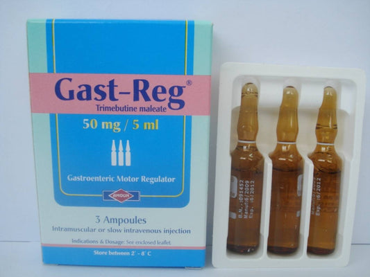 GAST-REG 50GM - 5ML 3AMPOULES
