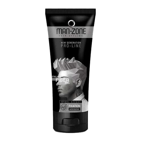 MAN ZONE STYLING FIBER GEL (STEEL EFFECT) 170ML