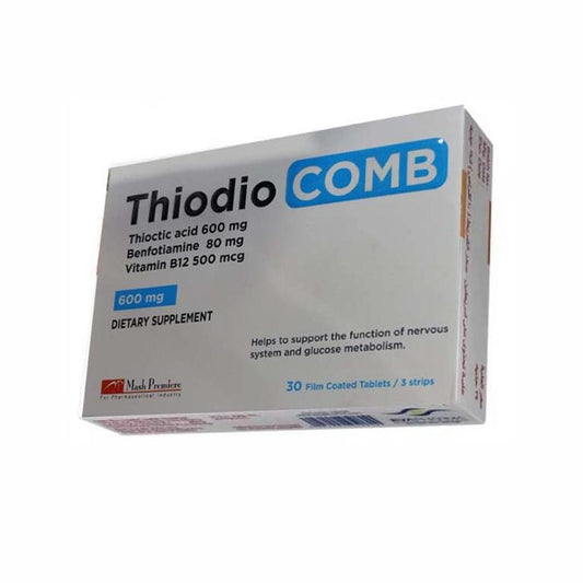 THIODIO COMB 600MG 30 TAB