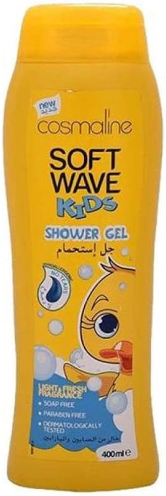 COSMALINE SOFT WAVE SHOWER GEL KIDS LIGHT FR 400ML