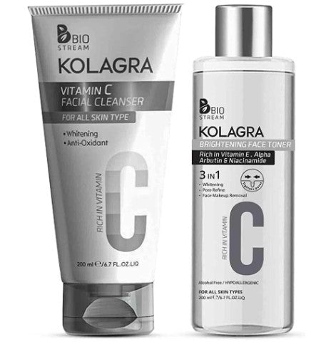 غسول الوجه كولاجرا + تونر الوجه 200 مل (1+1)