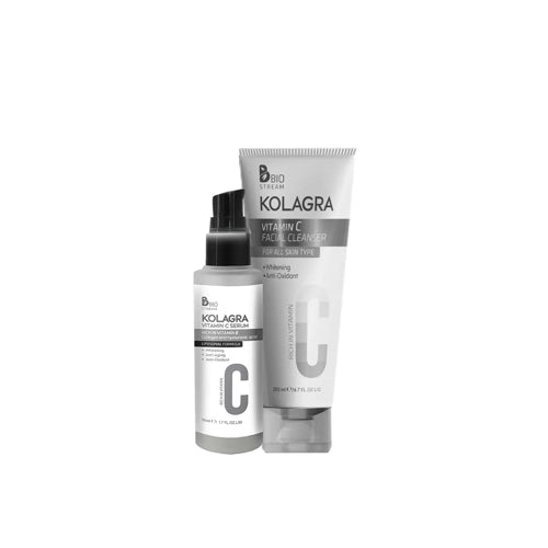 KOLAGRA VIT C SERUM 30ML + VIT C CLEANSER 200ML