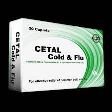 CETAL COLD&FLU 20 TAB