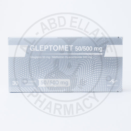 GLEPTOMET 50/500MG 30 F.C.TAB
