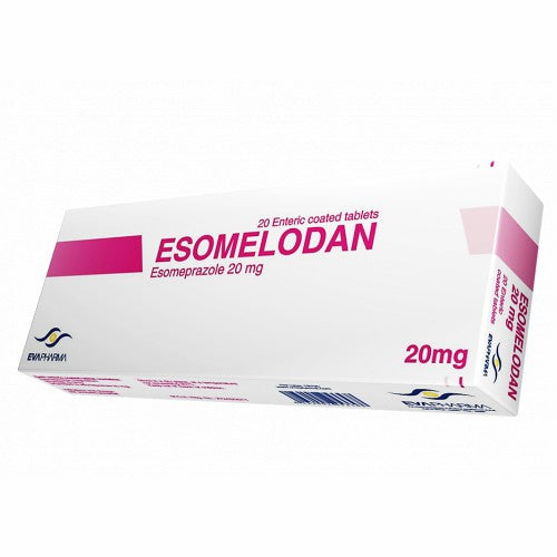 ESOMEPRAZOLE 20 MG 20 TAB