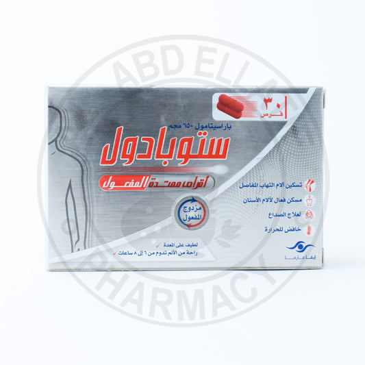 STOPADOL 650 MG 30 EXT. REL. TAB