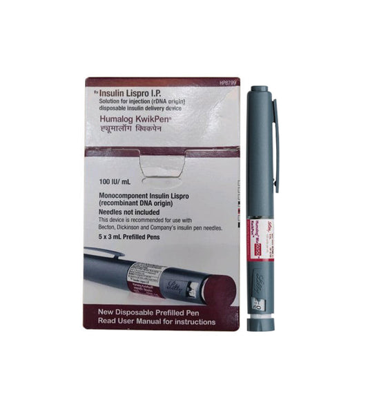 HUMALOG KWIKPEN 100I.U./ML (5 PENS)