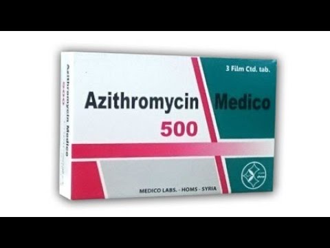 AZITHROMYCIN-AUG 500 MG 3 F.C.TAB