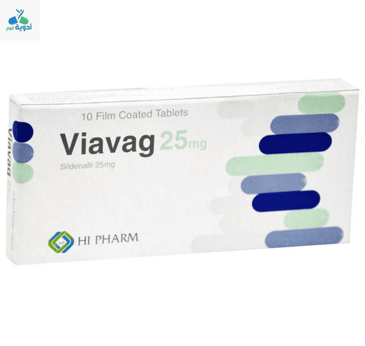 فيافاج 25 ملغ 10 أقراص