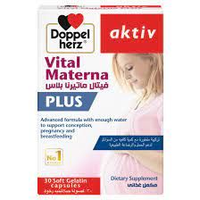 DOPPEL HERZ VITAL MATERNA PLUS 30CAP