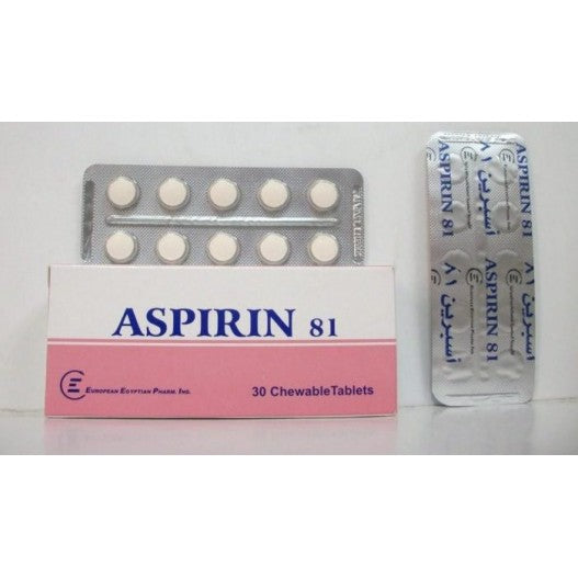 ASPRICARLO 81MG 30 CHEWABLE TAB
