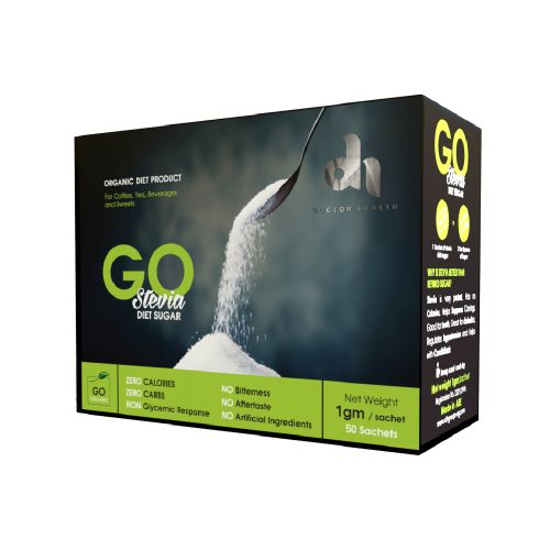 GO STEVIA DIET SUGAR 50SACHET