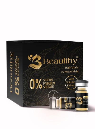 BEAULTHY HAIR VIALS 6 VIALS 10ML